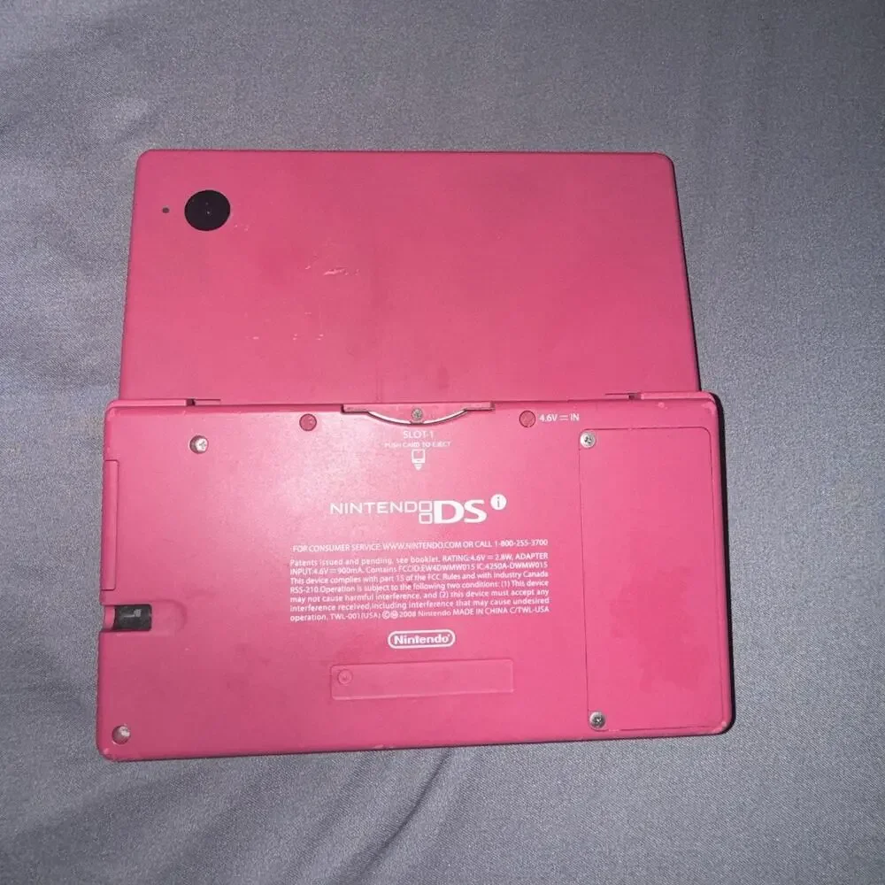 Nintendo DS Console Hot Pink Handheld System No Charger/stylus